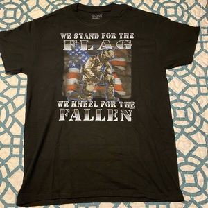 USA military respect t shirt